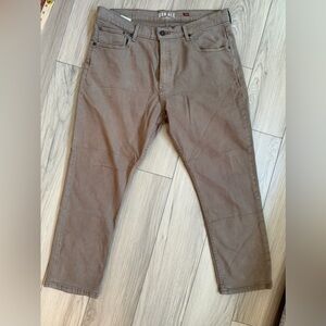 Red Ale by Alesbury Linden Relaxed Brown Denim Pants.